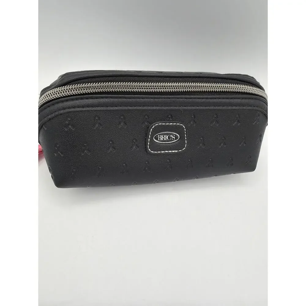 BRICS Hard Shell Toiletry Bag Blue Exclusive to Qatar Airways New Makeup Case0
